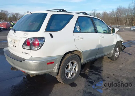 2001 Lexus Rx 300 z USA, uszkodzony, nr VIN JTJGF10U010117906